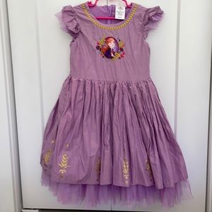 Disney purple Frozen Girl Dress. Size 5/6
